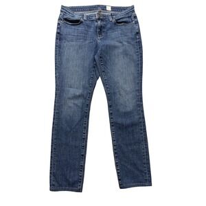 The Fisher Project Womens Jeans 32x26 Blue Mid Rise Straight Stretch USA Tag 8